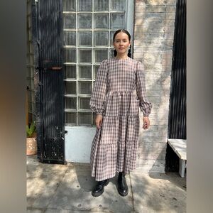 Lisa Says Gah Maxine Plaid Dress L